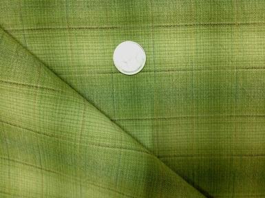 ผ้าทอญี่ปุ่น ลายสก็อตเขียวใบตอง ( GR Masako )
